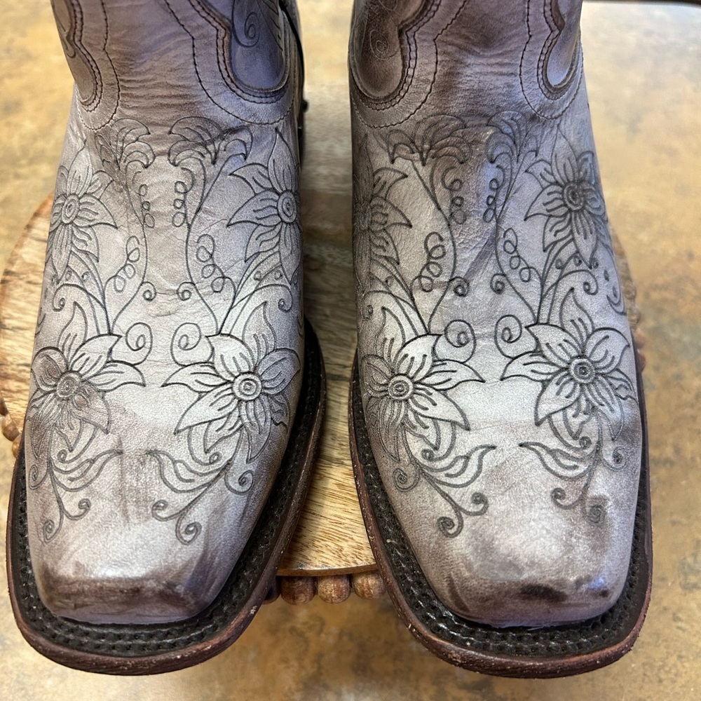 J.B. Dillon Cardinal Women's Western Boots - Picture 4 of 13